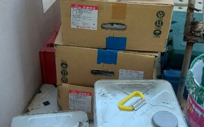 Thi công sơn sàn epoxy & mài sàn tăng cứng tại nhà máy sản xuất Lichien KCN Vân Trung, Việt Yên, Bắc Giang