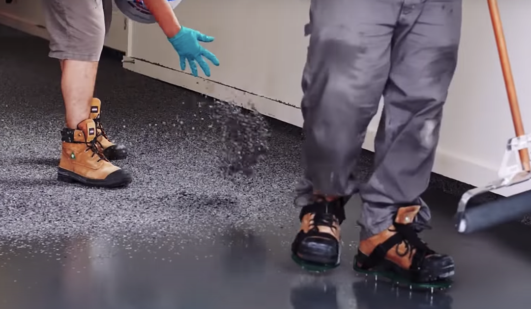 GIẢI PHÁP SÀN EPOXY FLAKE