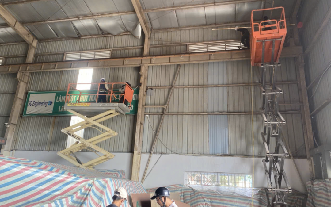 Tìm hiểu các loại sơn sử dụng cho sơn kết cấu thép nhà xưởng, khu công nghiệp, nhà kho
